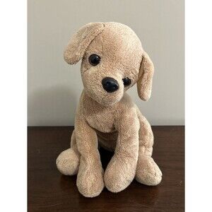 Cascade Toy Tan Dog Plush Golden Retriever Yellow Lab Floppy 10"